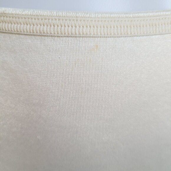 Elila Shiny Satin & Microfiber Cream Panty 3307 Everyday Lg Tummy Control Disc. - Picture 8 of 8